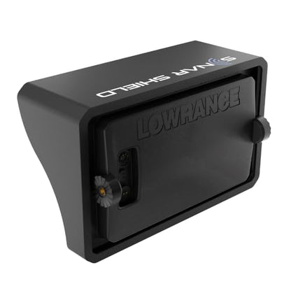 Lowrance Eagle Eye 9 Visor by Sonar Shield | Clip-On Sun Shade | Anti-Glare Screen Protector | Made in USA