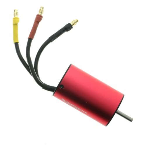 Replacement 2845 5900KV Brushless Sensorless Motor Shaft Diameter 3.175mm Compatible with 1/12 /1/14 RC Car