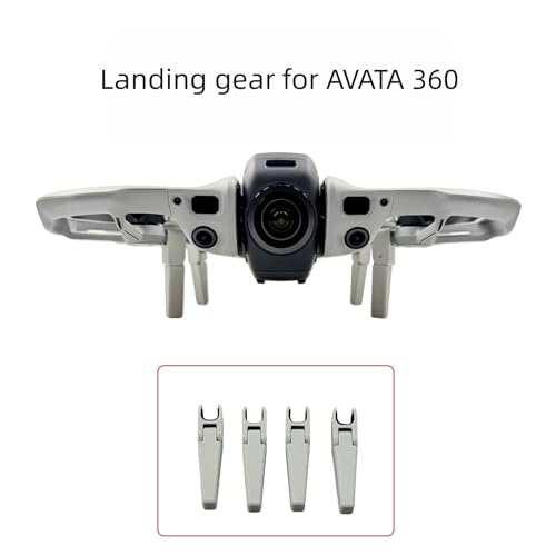 Foldable Extension Landing Gear for DJI AVATA 360, Legs Extender Stand Quick Release Bracket Increased Height Up to 2 cm, Feet Kickstand for Avata 360 Drone Landing Protection Accessories