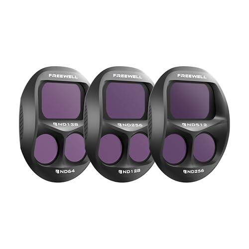 Freewell Split ND Filters 3-Pack for DJI Mavic 4 Pro - style: Super Bright Day 3Pack