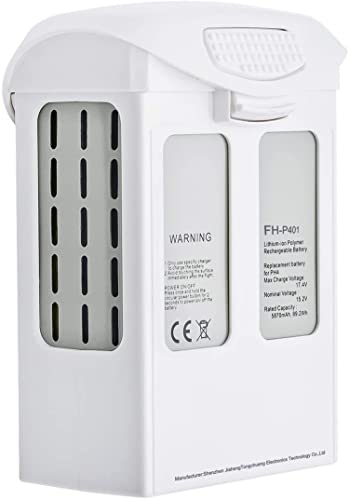 Hubei Intelligent Flight Battery Replacement for DJI Phantom 4 Drones Phantom 4 Phantom 4 Pro Phantom 4 Pro V2.0 Phantom 4 Advanced Drone Series(15.2V 5870mAh)