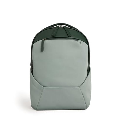 Troubadour Apex 4.0 Compact - 16L Premium Laptop Backpack - Ergonomic & Water Resistant - Designed for Work and Travel - Green Smoke - color: Green Smoke