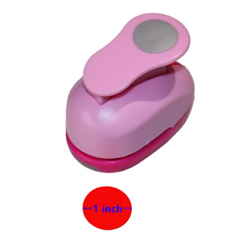 CADY Crafts Punch 1 inch Circle Punches Craft Lever Punch Handmade Paper Punch 1 inch Circle - color: Eva-circle-1 inch