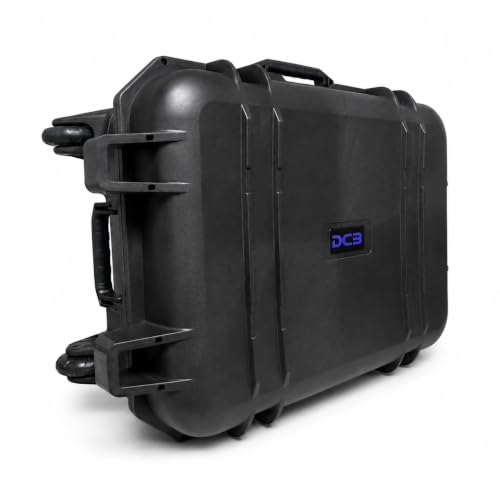 DCB Cases - Element 7895F Waterproof Hard Case with Foam Insert - IP67 Dustproof | Impact Resistant | Wheeled Protective Equipment Case | Pressure Valve | Lockable
