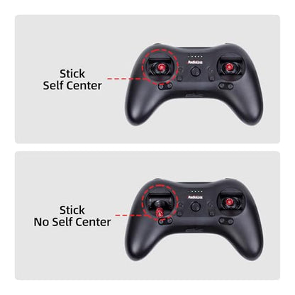 Radiolink T8S 8 Channels 2.4G Pocket RC Transmitter and R8EF Receiver - color: Left Stick Not Self Center