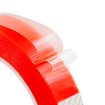 30mm x 25M (1.2" x 82ft) Clear Double Sided Strong Adhesive PET Tape - size: 30mm