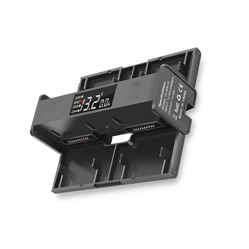 4-Way Battery Sequential Charging Hub Max 2.82A Output for Mavic Air 2 Drones YUBJIANG