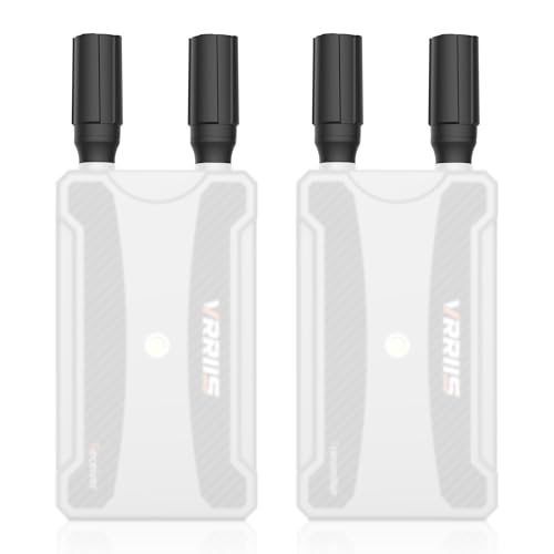 RHCP TX RX Antenna RP SMA Male for Long Range Wireless Video Transmitter Receiver，Pack of 2 Gaining Antenna