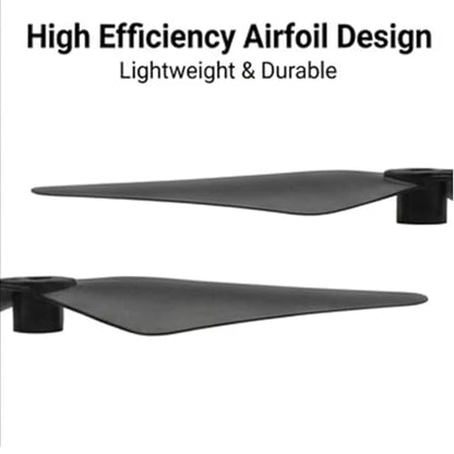 Drone Propellers Set, 58-121mm Mini Brushless Blades, Suitable for Assembling Various Drone Accessories (Medium Folding Fan Blade) - style: Medium folding fan blade