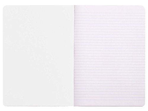 Rhodia Slim Staplebound Notebook - Graph 48 sheets - 6 x 8 1/4 - White Cover (119181C) - color: White, size: A5