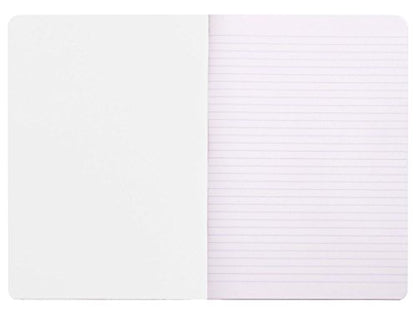 Rhodia Slim Staplebound Notebook - Graph 48 sheets - 6 x 8 1/4 - White Cover (119181C) - color: White, size: A5