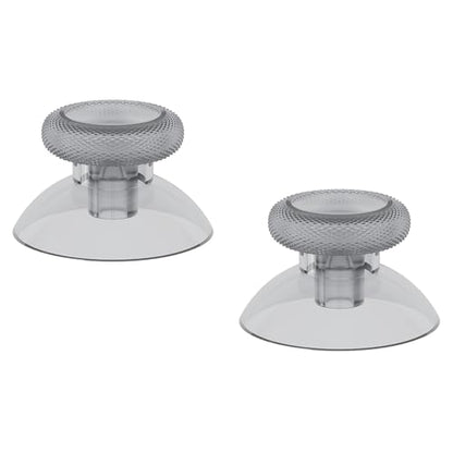 eXtremeRate Clear Black Replacement Thumbsticks for Xbox Series X/S Controller, for Xbox One Standard Controller Analog Stick, Custom Joystick for Xbox One X/S/Elite Controller - color: Clear Black