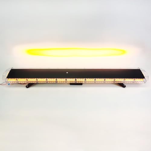 CFLMYYXGS 63" 120 LED 26 Strobe Amber Emergency Warning Beacon Light bar - color: 120 LED Amber
