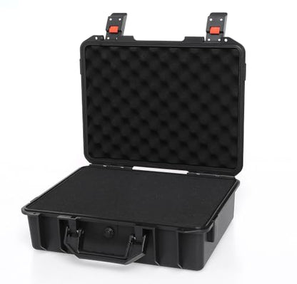 16in Waterproof Hard Shell Case with DIY Customizable Foam Insert (15 x 11 x 4.7in Interior) - size: 15 x 11 x 4.7 inches