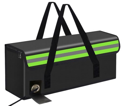 19.3"x5.9"x7.1" Lipo Battery Safe Bag Large Capatity Bag for Ebike RC Lipo Battery Pack Storage Charging Transport,Home Office Travel Fireproof Safe Storage Pouch - size: 490*150*180mm