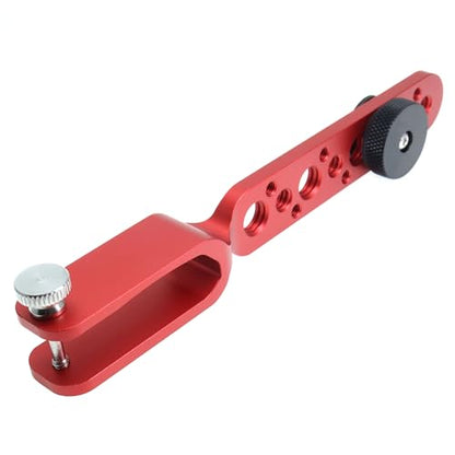 Ronin 2 Image Transmission Bracket, Tilt Axis Cage Arm Extension Stand Bracket Mount for DJI Teradek Bolt Bond Vaxis Video Transmission Transmitter Receiver, RED - color: Red