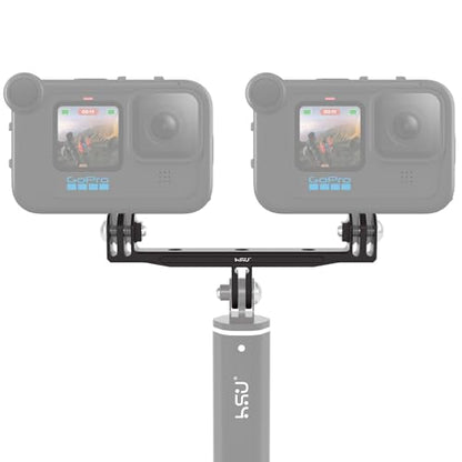 HSU Aluminum Dual Twin Mount Adapter (Extension) for GoPro - color: Extension