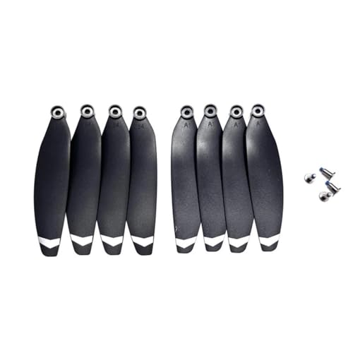 Drone Propellers Set, 58-121mm Mini Brushless Blades, Suitable for Assembling Various Drone Accessories (64mm brushless Fan Blade with Printing) - style: 64mm brushless fan blade with printing
