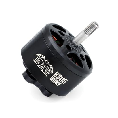 4pcs Surpass B3115 900KV Brushless Motors CW/CCW 5-6S for FPV Racing Drone Quadcopter with 250mm 18AWG Silicone Wires(Black)