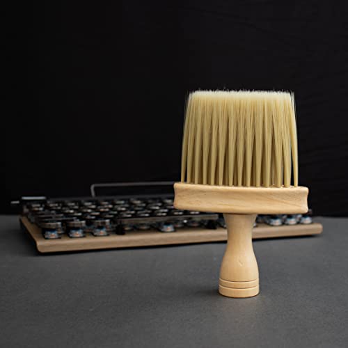 Keyboard Cleaning Brush Wooden Anti-Static Brush for Small Spaces