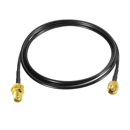 Superbat SMA Male to SMA Female Bulkhead Cable 3ft 50 Ohm Coax Cable - size: 3ft