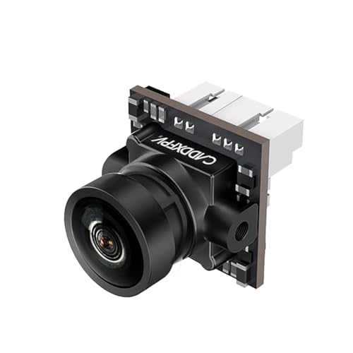 MEIVIFPV FPV Camera Caddx Ant 1200TVL 4:3 Ultra Light 1.8mm Lens Analog Nano Camera NTSC PAL Global WDR for FPV Cinewhoop Tinywhoop Racing Drone (Black) - color: Black