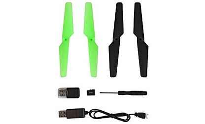 Striker-X Glow-in-the-Dark 2.4GHz 720p HD Camera Drone, 4GB Card, Ages 14+