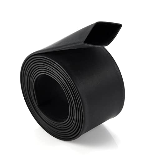 Chanzon 4:1 Ratio 5/8" (16mm) Heat Shrink Tubing 4Ft Roll Black - size: 16mm (5/8") - 4FT