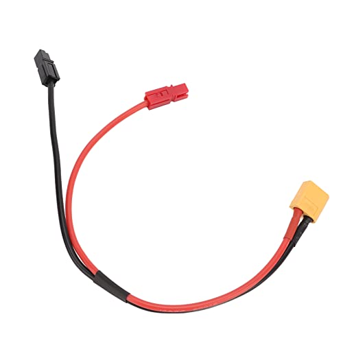 XT60 Connector, High Low Temperature Resistance, Durable High Current Performance, Battery Connector, Copper Gel Conductor, Copper Plated Plug, for E-Bike Riders, Drone Pilo