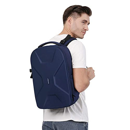 MOSISO Camera Backpack, DSLR/SLR/Mirrorless Photography Camera Bag - color: Navy Blue