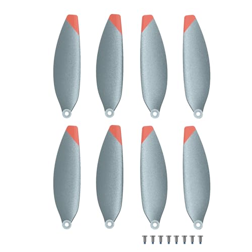 8 PCS Propellers with 8 Screws Replacement for BKIY JYP011 Quick Release Foldable Light Weight Wing Blades, Drone Replacement Accessories, Original Propeller Blade Spare Parts