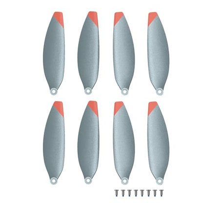 8 PCS Propellers with 8 Screws Replacement for BKIY JYP011 Quick Release Foldable Light Weight Wing Blades, Drone Replacement Accessories, Original Propeller Blade Spare Parts