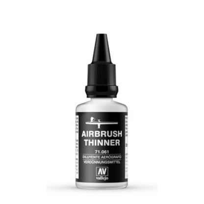 Vallejo - Airbrush Thinner for Acrylic Paints 32 ml (1.08 fl.oz.) - size: 1.08 Fl Oz (Pack of 1)