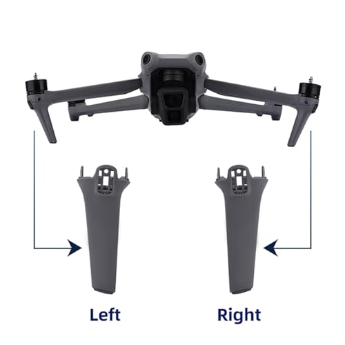 Mavic Air 3 Left Front Right Front Arm Landing Gear Set,Drone Motor Arm Stand Landing Leg Front Extender Bracket Replacement Accessories for DJI Mavic AIR 3