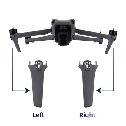 Mavic Air 3 Left Front Right Front Arm Landing Gear Set,Drone Motor Arm Stand Landing Leg Front Extender Bracket Replacement Accessories for DJI Mavic AIR 3