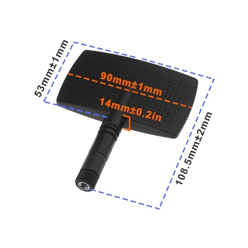 ECSiNG 1PC 8dBi High Gain Directional Panel Antenna RP-SMA Plug for Remote Control Applications Wireless Routers WiFi Signal Enhancement