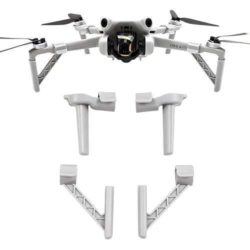 Landing Gear for DJI Mini 4 Pro Drone Accessories Set Extended Landing Legs Heightening Bracket Support Protector
