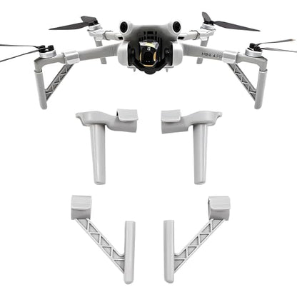Landing Gear for DJI Mini 4 Pro Drone Accessories Set Extended Landing Legs Heightening Bracket Support Protector