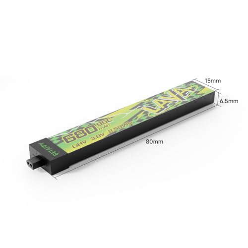 BETAFPV 4pcs Lava II 680mAh 1S Battery 3.8V 95C LiHV for FPV Quadcopter