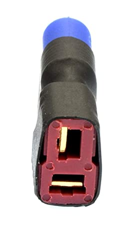 FLY RC 4 Pcs T Female Plug -> EC3 Male Connector Plug Adapter for Lipo Battery - style: T Plug Female to EC3 Male（No Wire）
