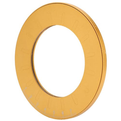 Ejoyous Circle Drawing Maker, Adjustable Stainless Steel Metal Round Circle Template Drafting Drawing Ruler Measuring Tool for Circles, Professional Geometric Drafting Tool with Scale