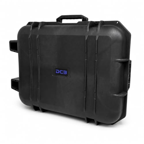 DCB Cases - Element 7895F Waterproof Hard Case with Foam Insert - IP67 Dustproof | Impact Resistant | Wheeled Protective Equipment Case | Pressure Valve | Lockable