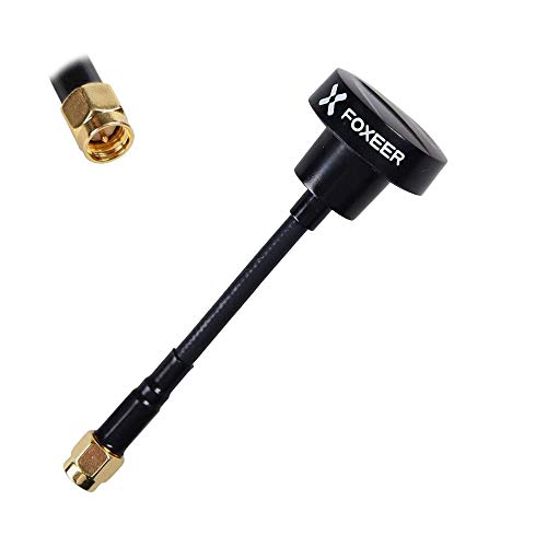 Foxeer FPV Antenna 5.8GHz Pagoda RHCP Omnidirectional for FPV Quadcopeter TX/RX SMA - style: Pagoda SMA Black