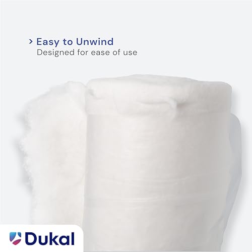 Dukal CR1-12 Cotton Roll, 1 lb., White, Pack of 12