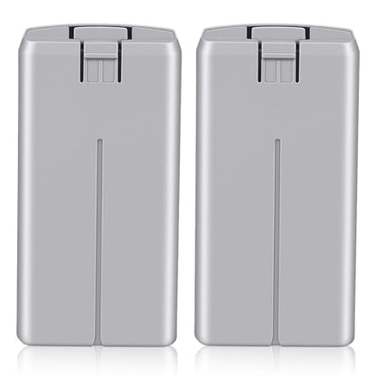 Mini 4K/2 Series Intelligent Flight Battery Rechargeable(2-Pack) 2400mAh 7.7V for 31 Mins Max Flight,Compatible with DJI Mini 2/2 SE/SE/4K - size: Battery*2