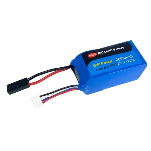 2-Pack 2600mAh HIGH CAPACITY BATTERY UPGRADE For PARROT AR.DRONE 2.0 & 1.0 11.1V 20C (2 Batteries)