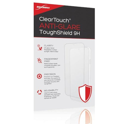 BoxWave Screen Protector Compatible with Osaki AI 3D Envy Controller Display - ClearTouch Anti-Glare ToughShield 9H (2-Pack), Anti-Glare 9H Tough Flexible Film Screen Protector
