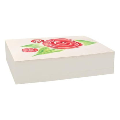 UCreate Watercolor Paper, Bulk, 90 Lb., White, 6" x 9", 200 Sheets - size: 6'' x 9''