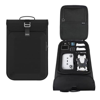 Smatree Waterproof Carrying Backpack for DJI Mini 4 Pro/3 Pro - color: Black/DJI Mini 4 Pro/3 Pro