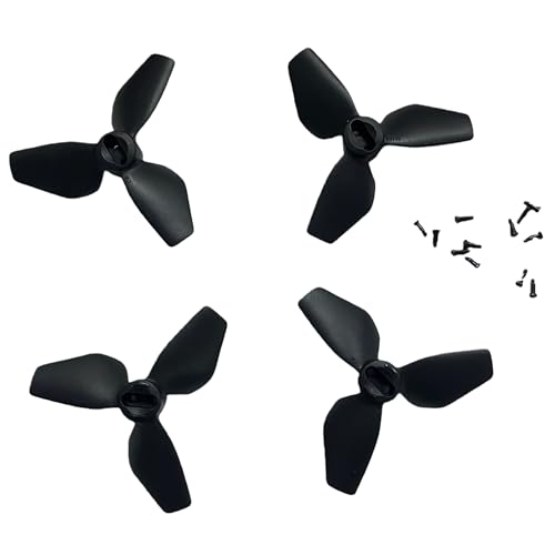 4-Piece Drone Propeller Set for DJI NEO, Quick-Release Low-Noise Replacement Blades, Black